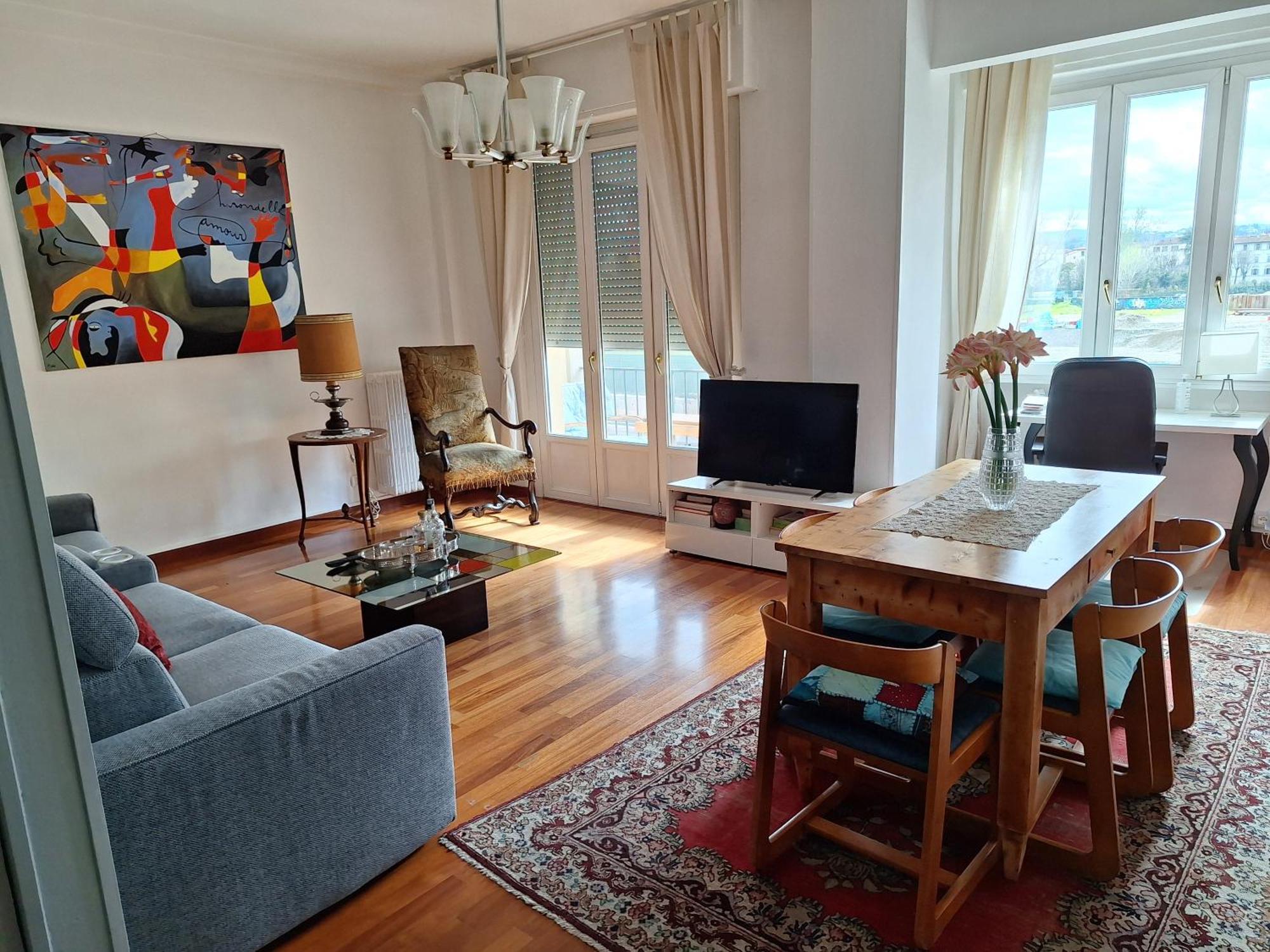 Arno River View Apartment Terraces, Free Parking Флоренция Екстериор снимка